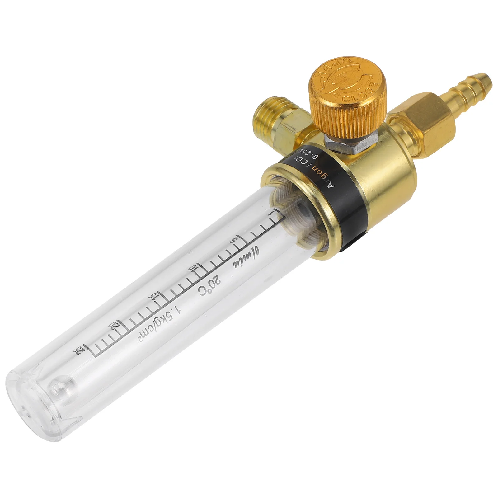 

Argon Gas Flow Meter Tube Portable Carbon Dioxide Flow Indicator For Home Air Measurement Tool Regulator