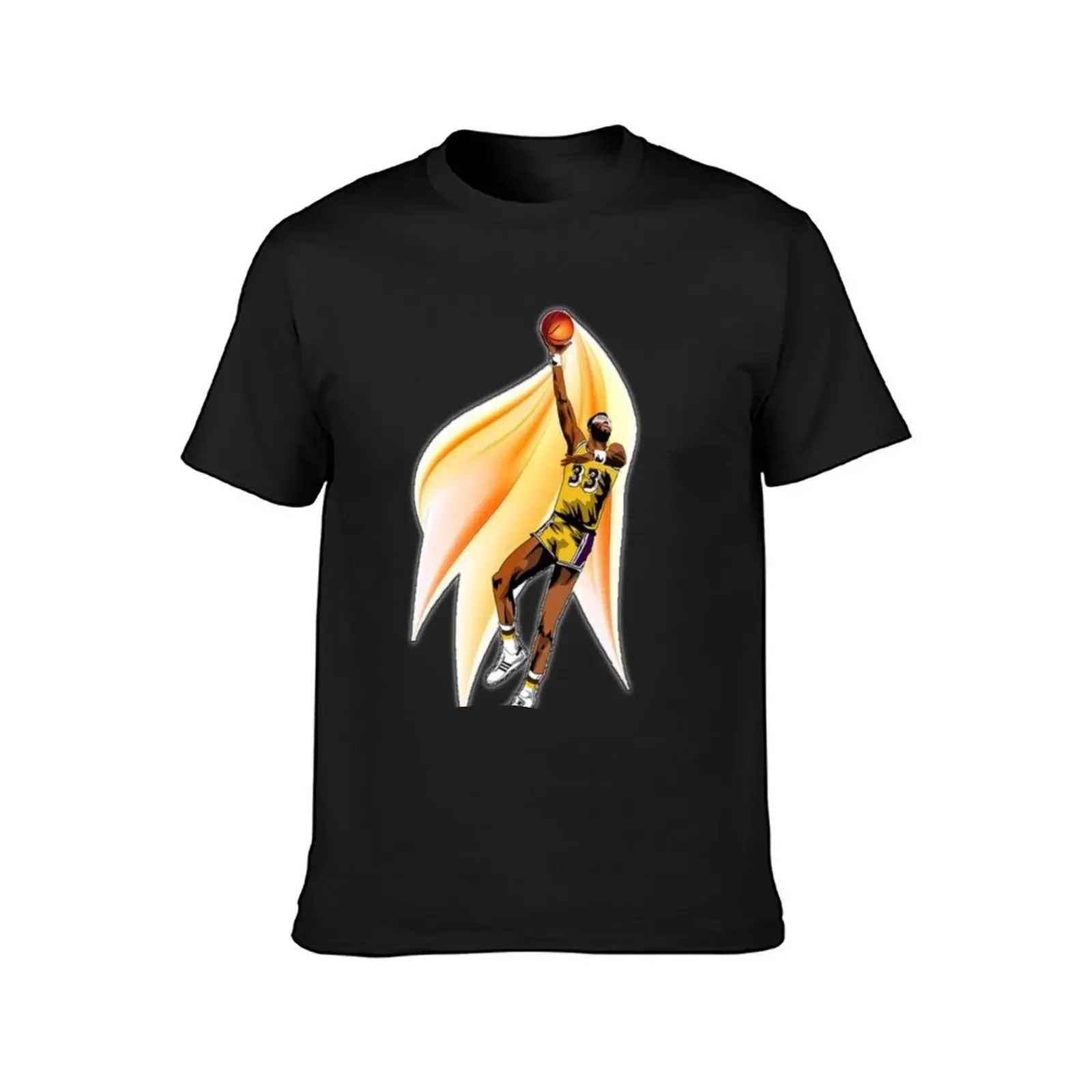 kareem abdul-jabbar T-Shirt anime customizeds t shirts for men pack