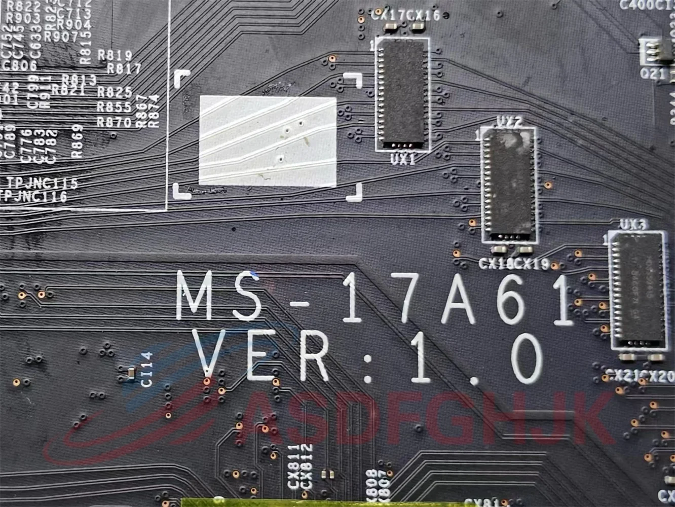 MS-17A61 Laptop Motherboard For MS-17A6 GT75 Titan 8RG I7-9750H  Mainboard 100% Testd Fast Shipping