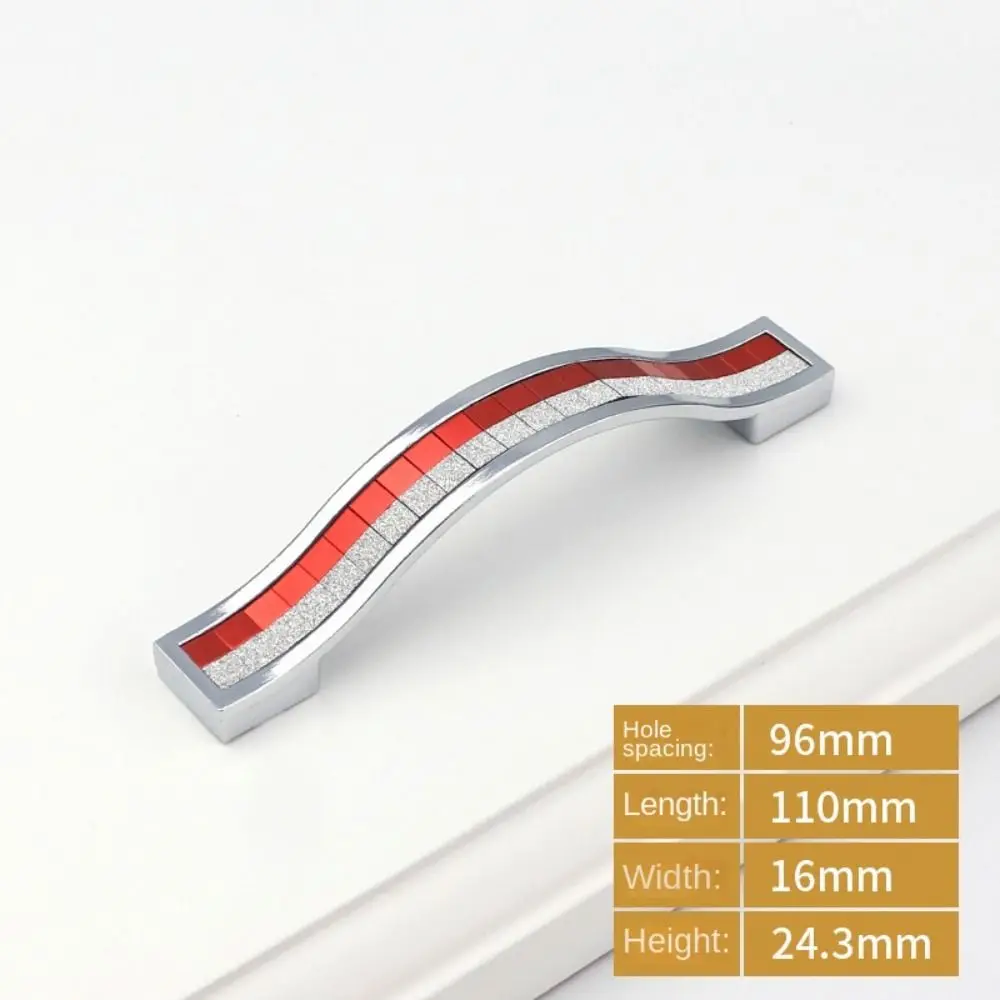 

1/2pcs Kitchen Hardware Zinc Alloy Crystal Glass Handles Nordic Rhinestone Crystal Drawer Cabinet Handles for Drawer Cupboard