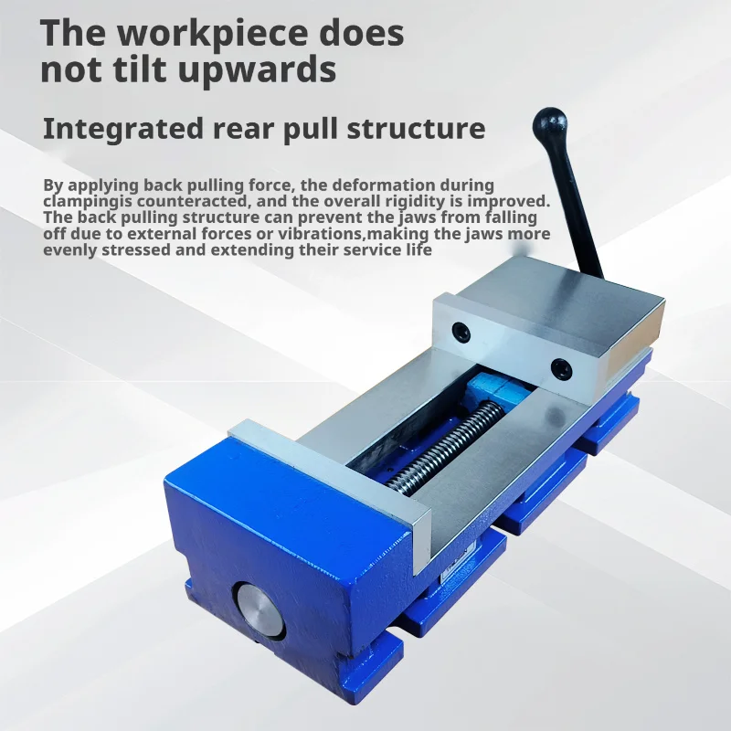 6-Inch CNC Heavy Duty Precision Bench Vise,  8-Inch Extra Opening American Style Milling Machine Vice
