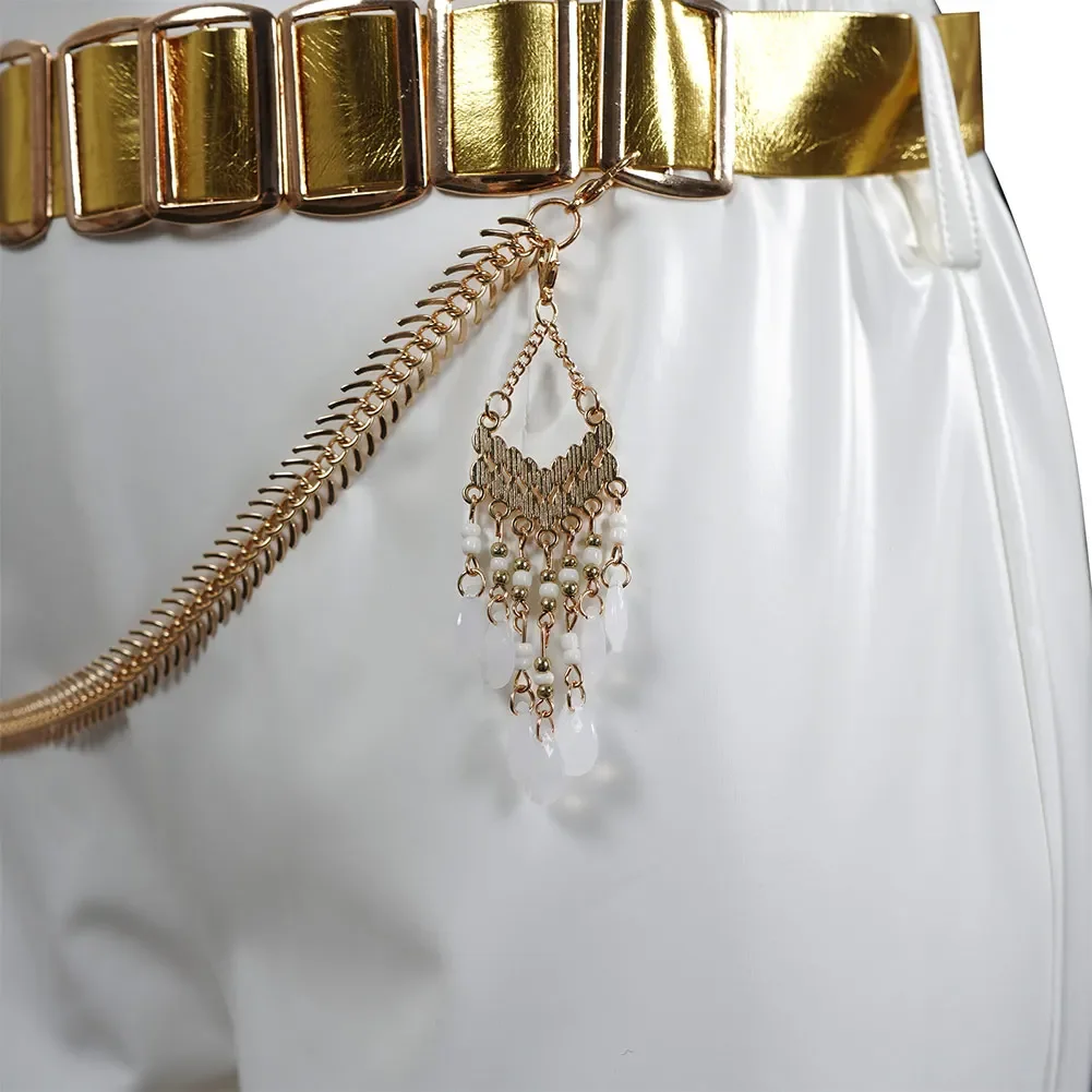 فانتازيا رومي زوي ميرا تأثيري الفتيات الغناء الدعاوى البيضاء الكرتون شيطان هنتر Disfraz زي 6 إلى 14 سنة ملابس الهالوين #6