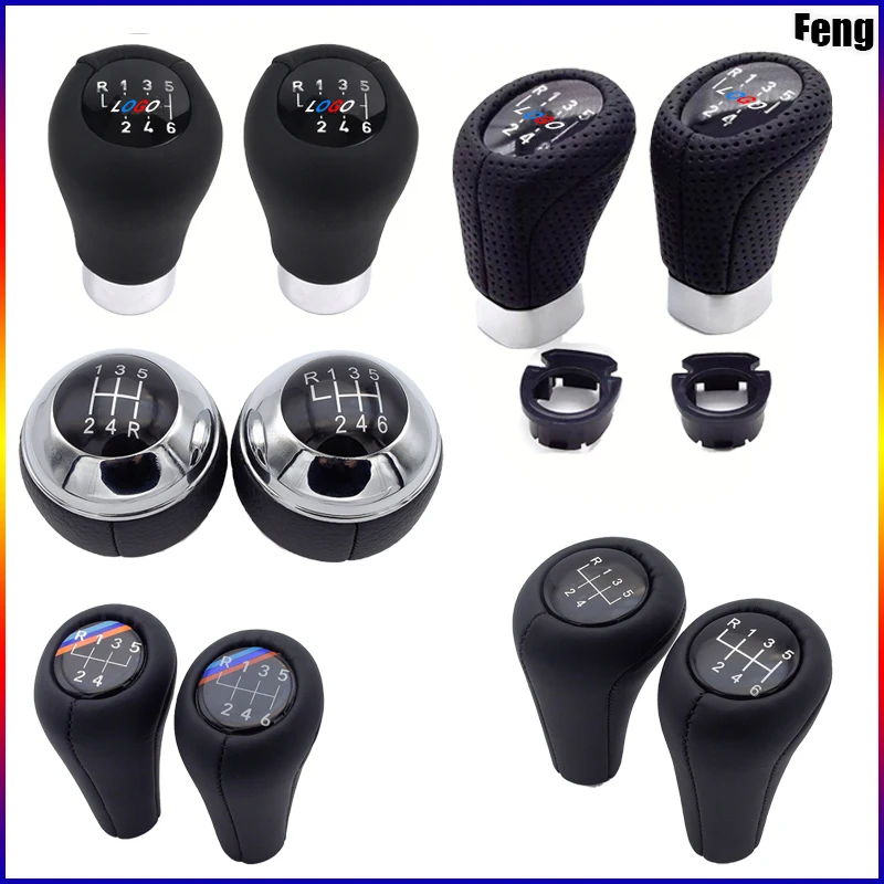 

Car Gear Shift Knob For BMW 1/3/5/6 Series 6-speed 5-speed E87 E90 E36 E34 E46 Z3 R58 Etc. Automobile Gear Lever Head Shifter