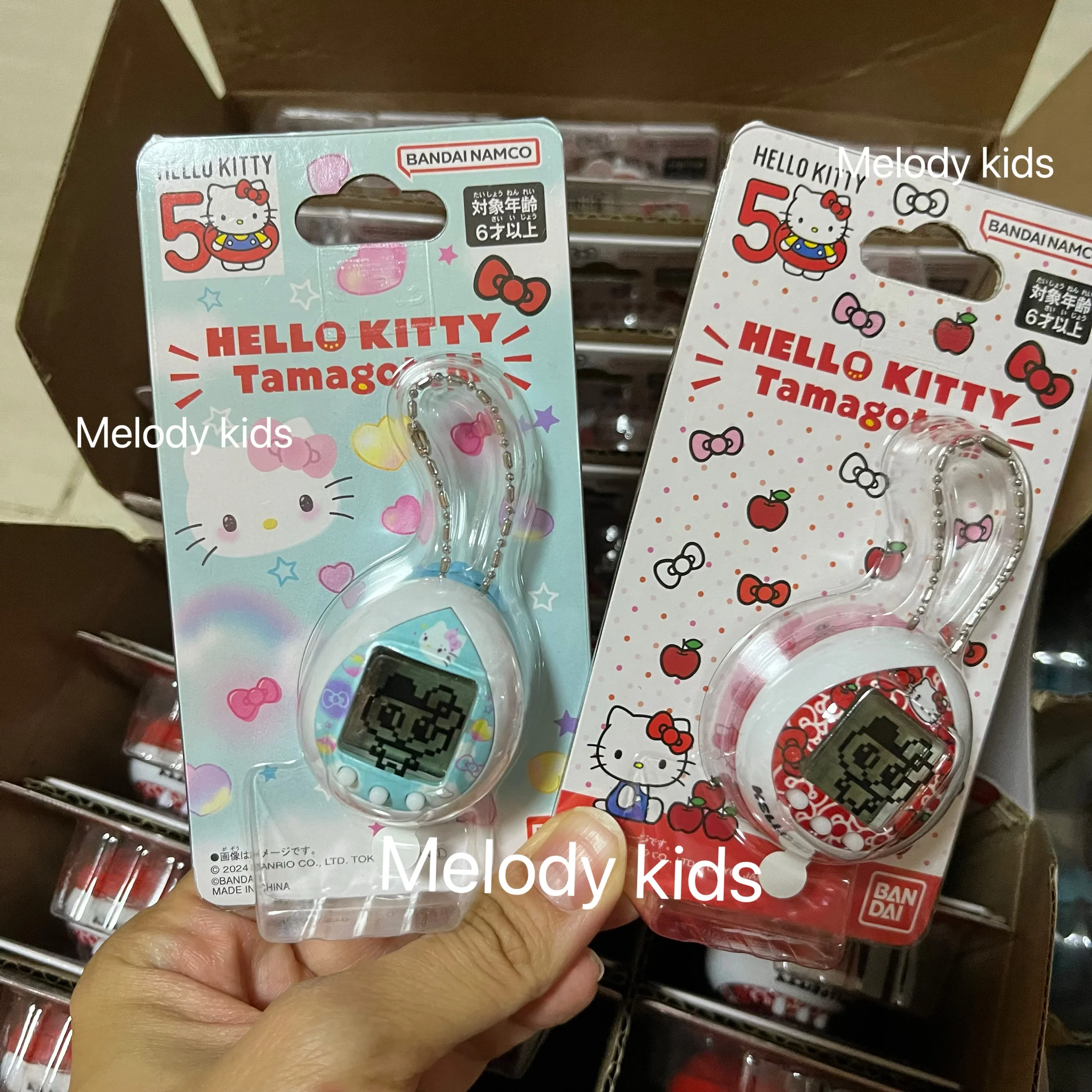 

2024 Bandai Подлинная Ограниченная серия Hello Kitty Tamagotchi электронный питомец коллекция настольная детская Подарочная кукла подарок