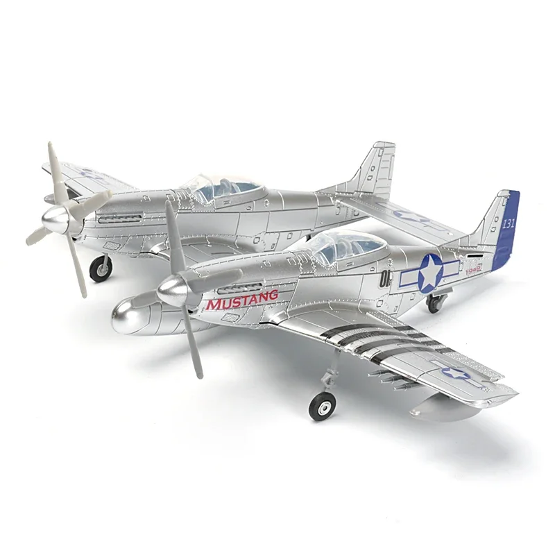 1/48 WWII US F-82 Twin Mustang Fighter 4D Plastic Assemble Model Military Airplane Toy