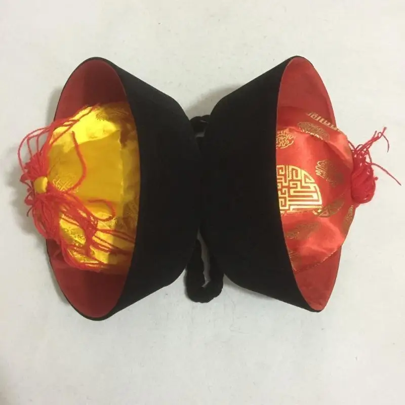 

A52E Chinese Eunuch Hat Traditional Costume Headwear for Men and Women Chinese Ancient Hat for Cosplay