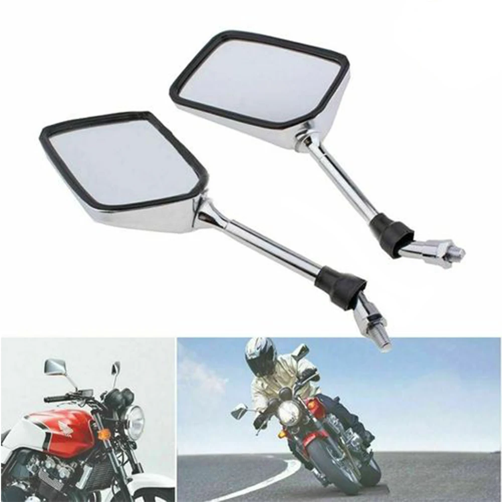 Motorcycles Modified Square Rearview Side Mirror For Honda VT125 Shadow CA125 CMX250 Rebel CM125 CM250 CM450 Accessories