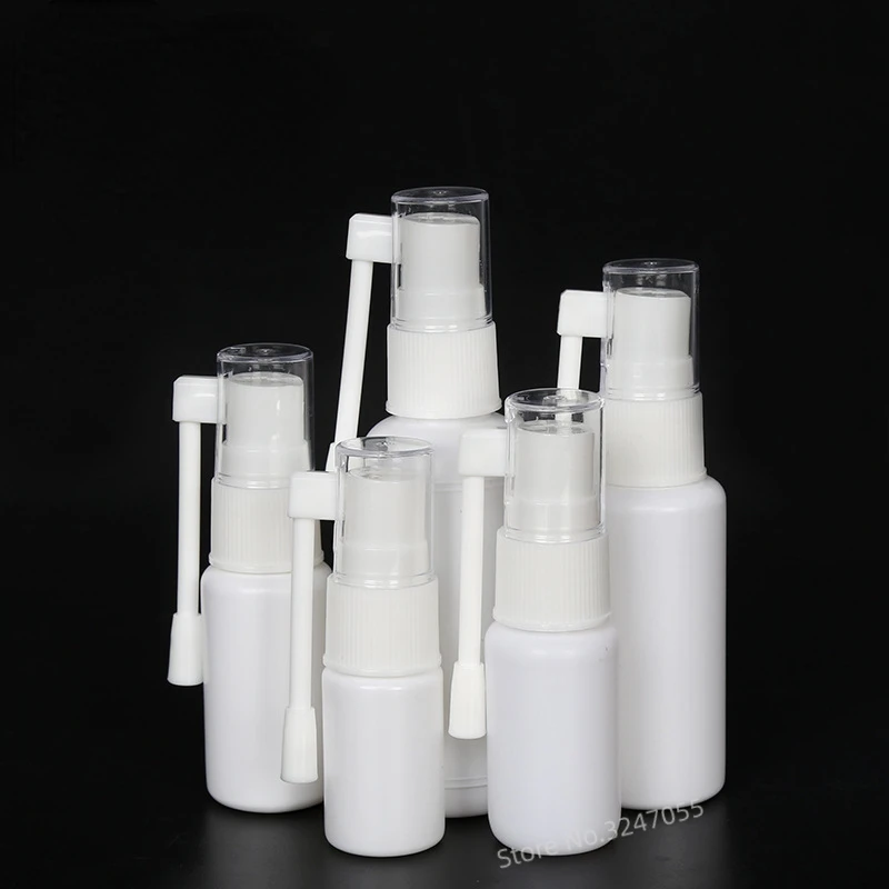 Wholesale PE Plastic Box Spray Bottle 360° Rotating Rocker Small Squeeze Bottle Dispenser Bottle White Elephant Trunk Bottle