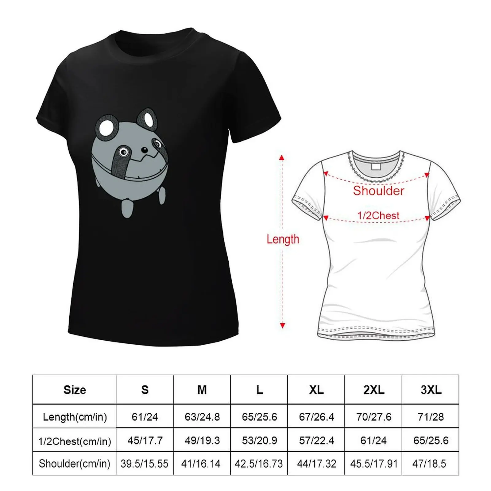 STEINS;GATE - Metal Upa T-Shirt funny Female clothing Women tops