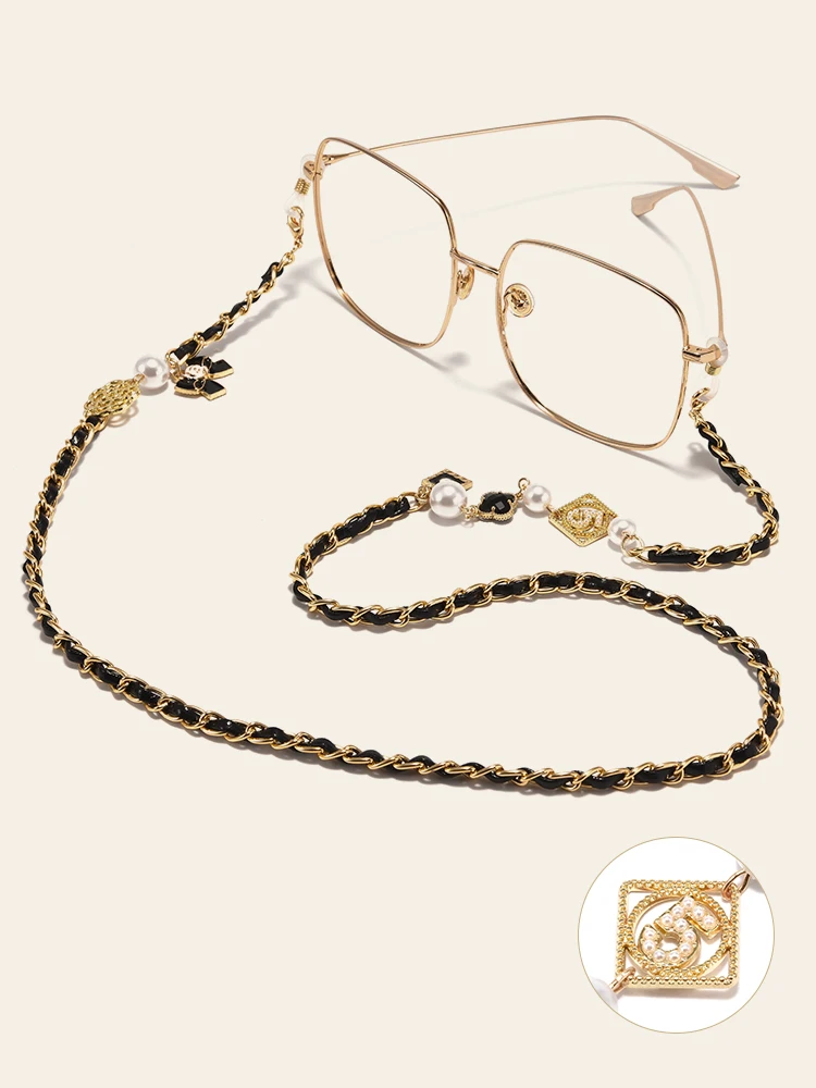 

Elegant Women Sunglasses Chain Necklace Anti Slip Eyewear Strap Fashion Accessory