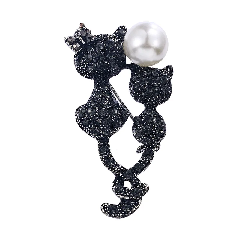 جديد محاكاة النفط إسقاط بروش عالية الجودة دبوس المألوف Vintage الملابس والاكسسوارات