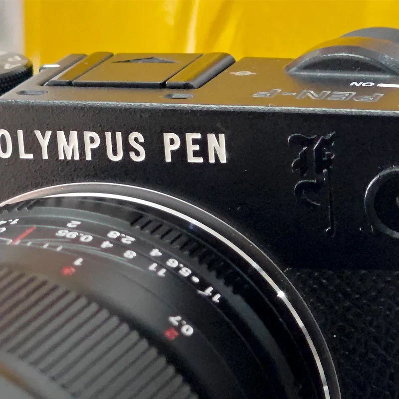 5pieces Metal F Logo Sticker Camera Decoration Nameplate  Badge for Olympus Olympus PEN Camera