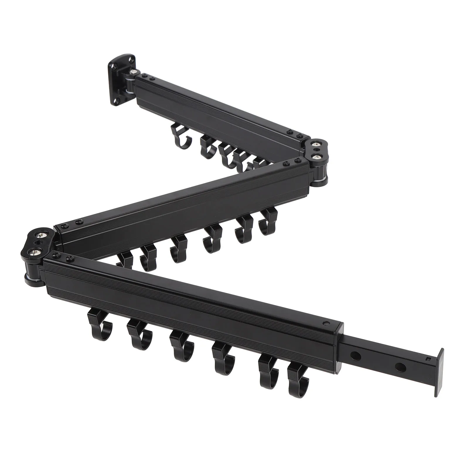 

Настенная сушилка для одежды Прочная складная компактная сушилка для белья Многофункциональная устойчивая к эрозии для использования в помещении