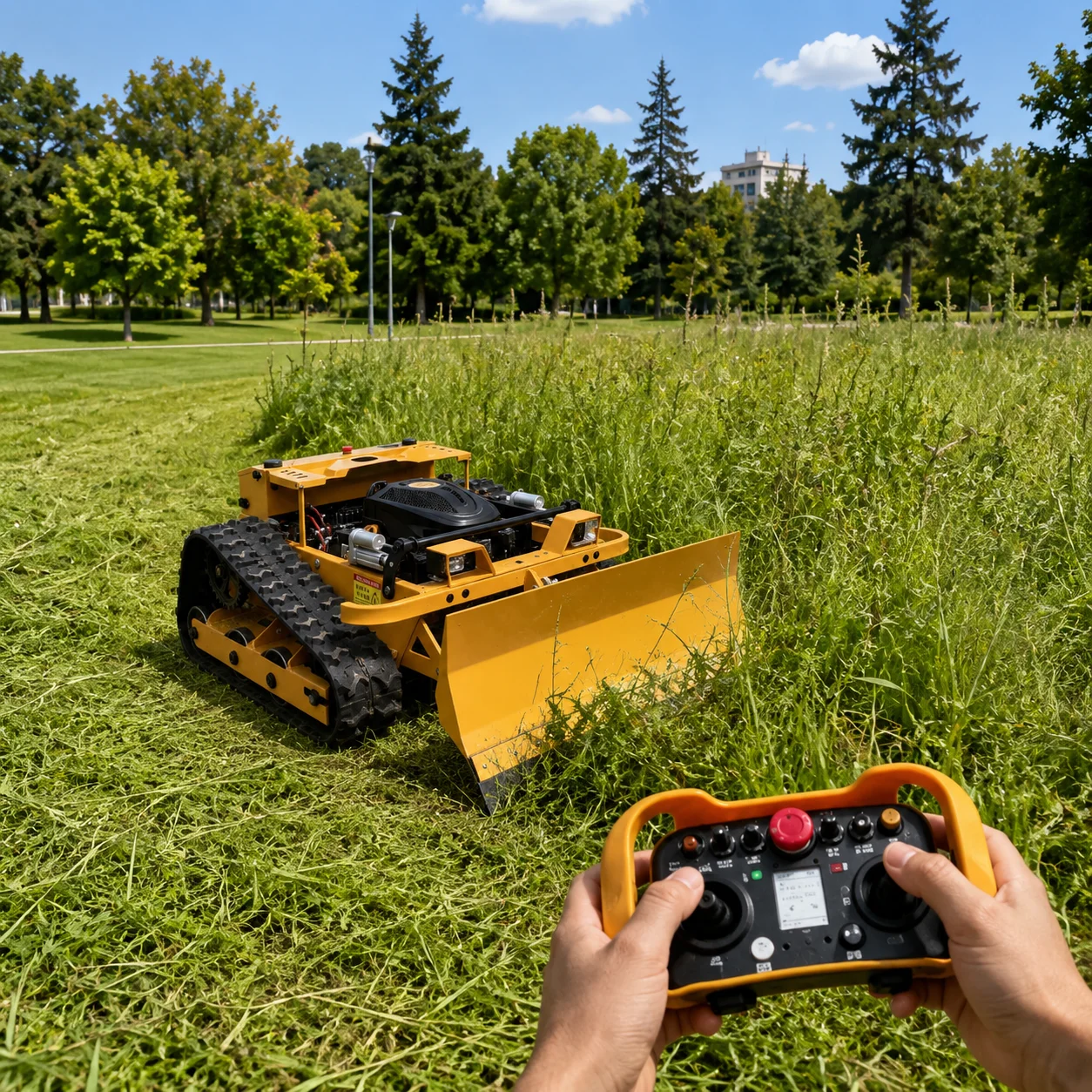 カスタマイズ可能なスマートリモコン式クローラー芝刈り機、果樹 - Smart Garden Box のレビューと価格