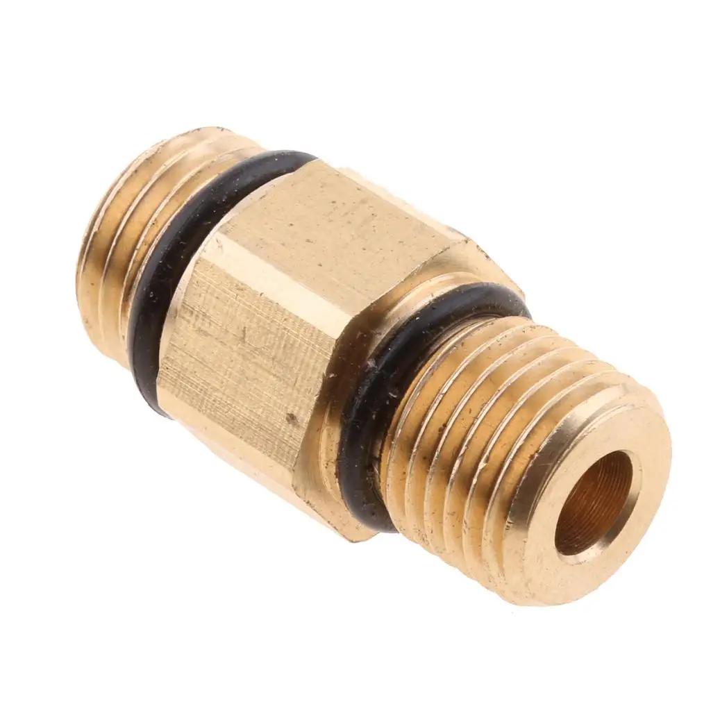 Brass Connector Quick Coupler Metric Fitting Adapter High Strength Pressure Washer for Pipe System