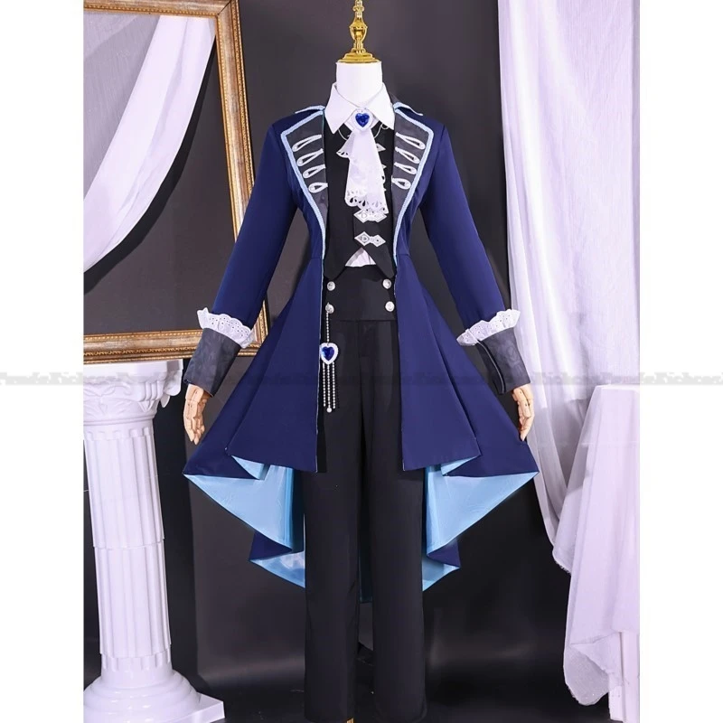Juego Reverse 1999 Cos Vertin Cosplay disfraz uniforme Vertin peluca traje abrigo sombrero zapatos mujeres Halloween Navidad Cosplay disfraz