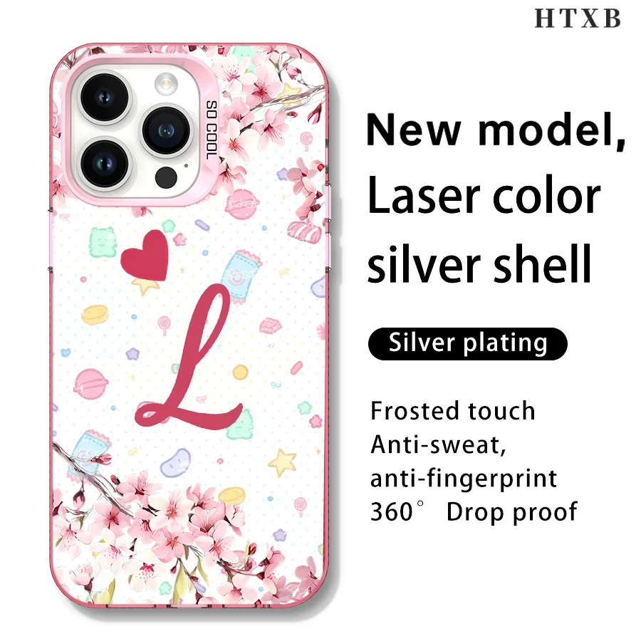 桜の文字L iPhoneケース iPhone 17～11 Pro Max Plus対応