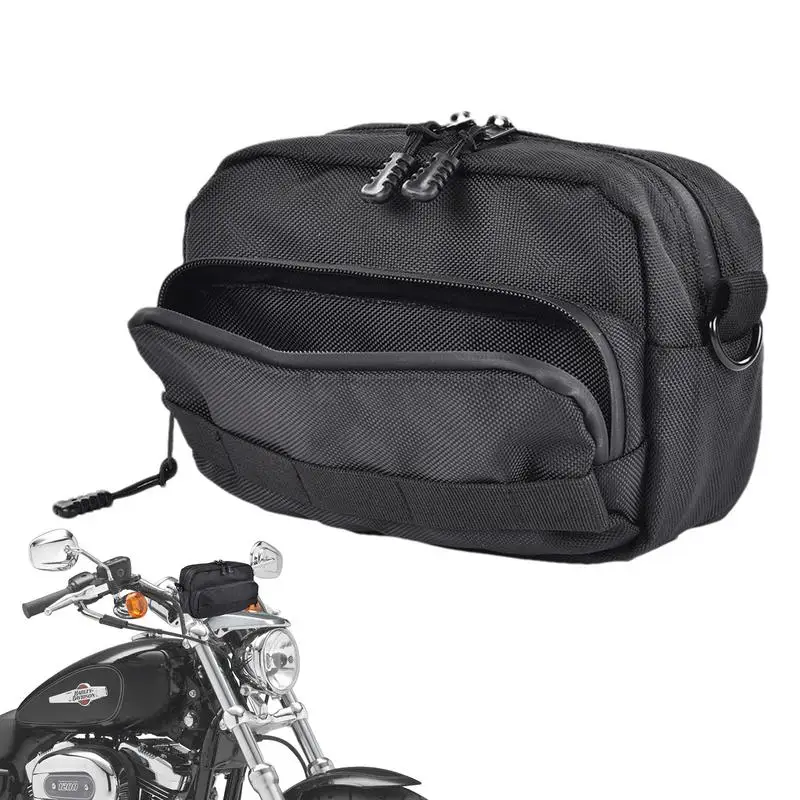 Motorcycle Handlebar Bag Universall Waterproof Touchscreen Phone Storage Bag Saddlebag Side Pannier Motorcycle Accessries