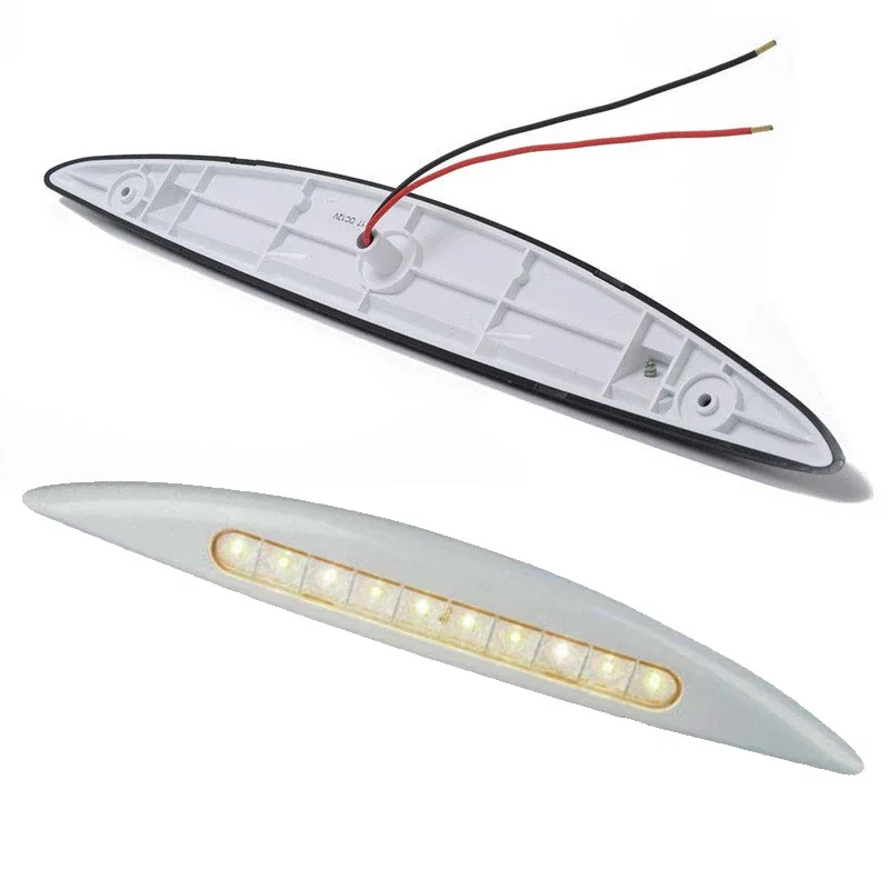 1Pc RV Car Lights Sunshade Lights Awning Light White 10 LED Lamp for Elddis Coachman Caravan and Motorhome Car Lights 12V