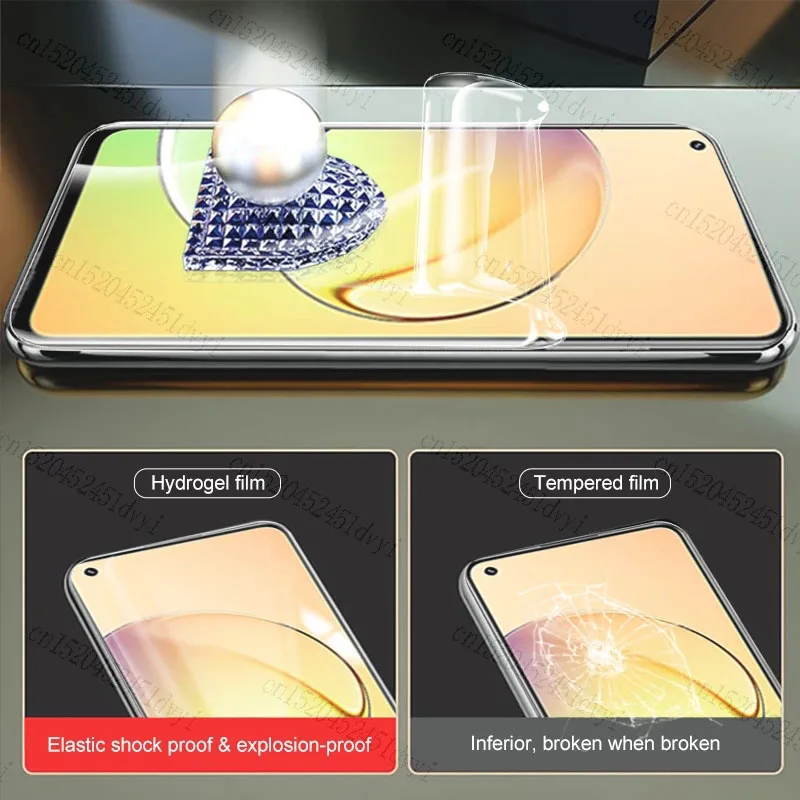 5Pcs Hydrogel Film For Realme X50 X7 X2 Pro XT X X3 Screen Protector on the For Realme GT Neo 2 3 3T Pro Master Protective Film