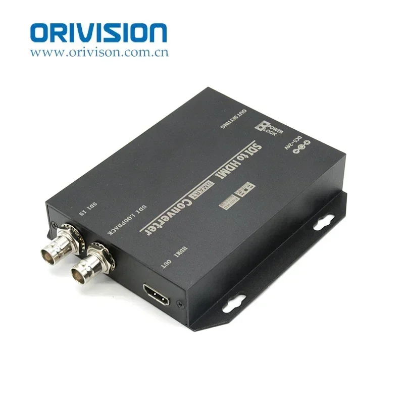 In stock Broadcast Quality 1080p SD/3G/HD-SDI to HDMI Converter Support Frequency Conversion Function