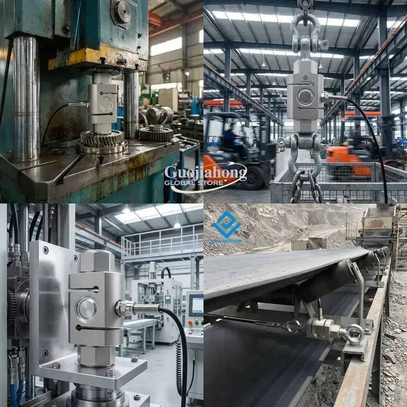 

2026 HOT 100-200-300-500kg S-Type Load Cell Tension and Compression Sensor for Hanging Scale Weighing and Force Measurement