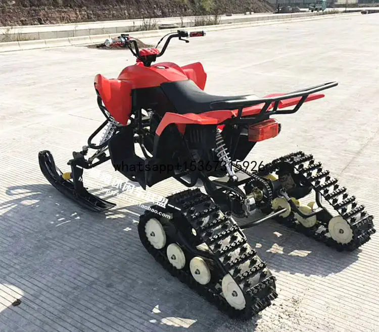 Hot Sale High quality 125CC electric snowmobile track snow vehicle snow racer sled for sale