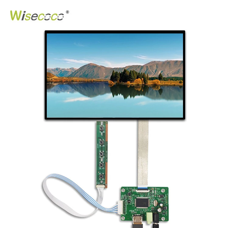 Wisecoco 10.1Inch VVX10F011B00 LCD Display IPS Screen 1920×1200 with 30pins EDP To Driver Board for Raspberry Pi Windows