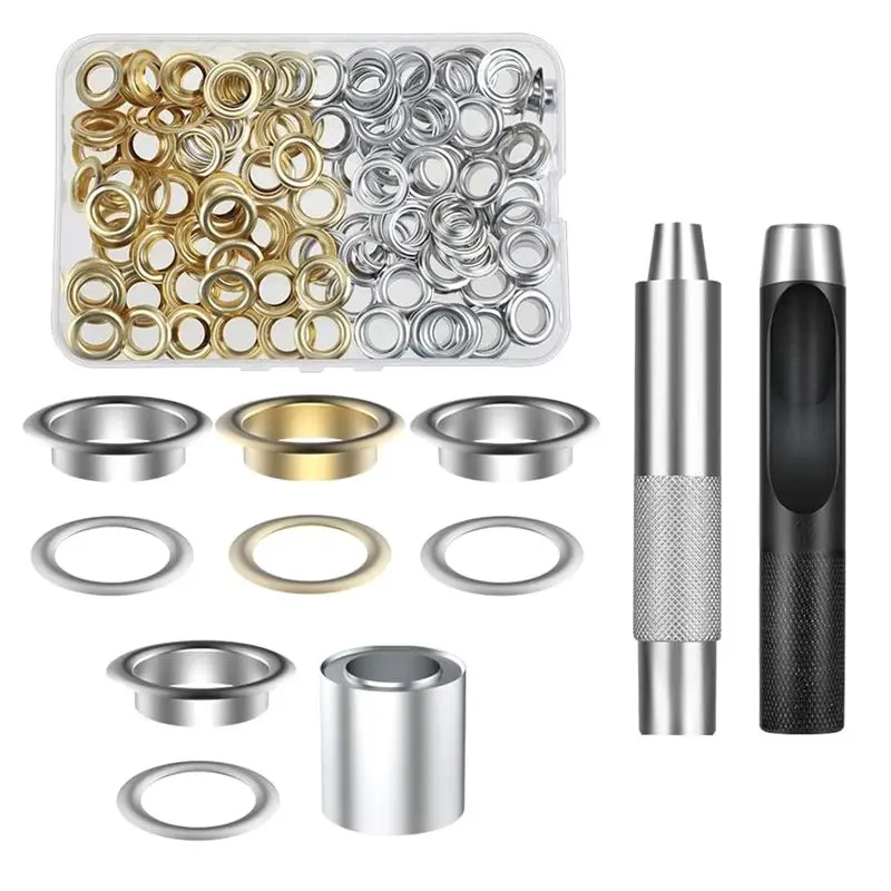 1 Set Metal Eyelet Installation for Bag Hole Fabric Diameter 12mm metal button Metal