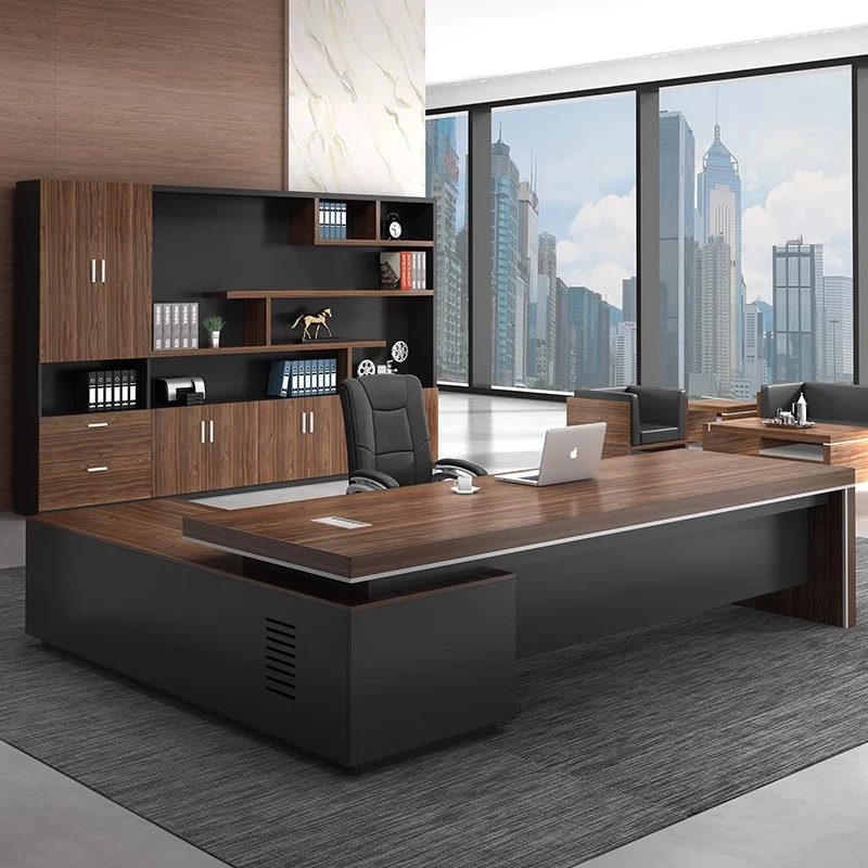 Desktop Desk Simple Table Minimalist Executive Office Cheap Workstation Writing Furniture Computer Desks Study Height Tisch Side