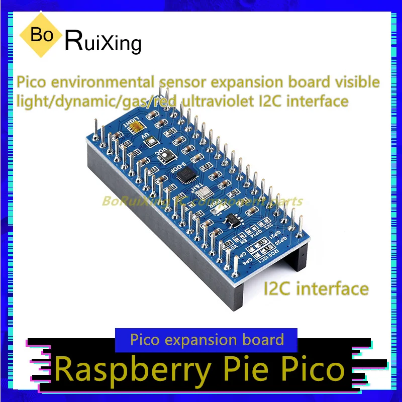 

Плата расширения датчика окружающей среды Pico I2C, 1 шт./партия