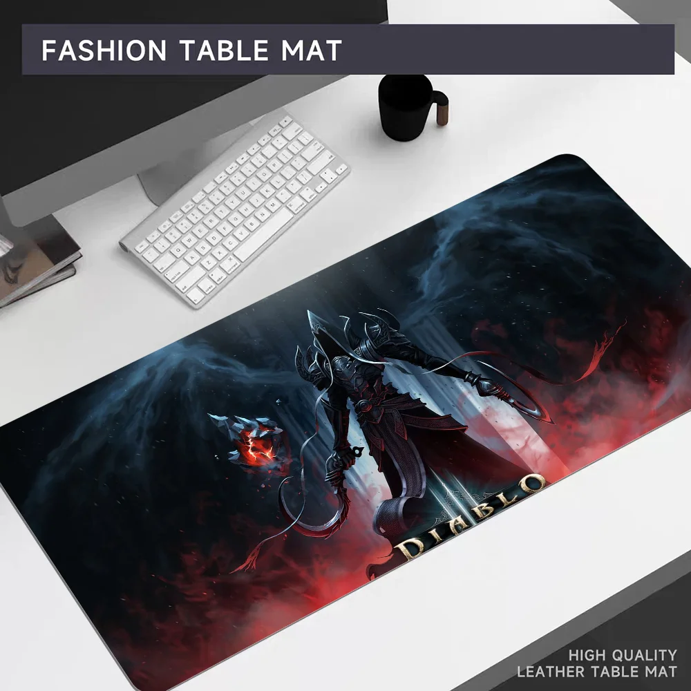 D-Diablo GAME Mousepad 80x30cm XL Lockedge Office Computer Desk Mat Table Keyboard Big Mouse Pad Laptop Cushion Bedroom