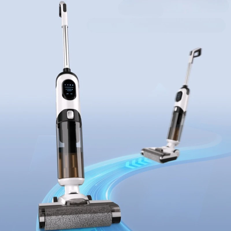 Wireless Household Automatic Wet Dry Vacuum Cleaner Long Battery Life Strong Suction Force Convenient Electric Vacuum Cleaner