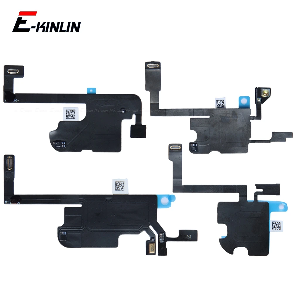 For iPhone 13 mini 14 15 Plus Pro Max Front Ear Earpiece Speaker Proximity Ambient Light Sensor Flex Cable Ribbon