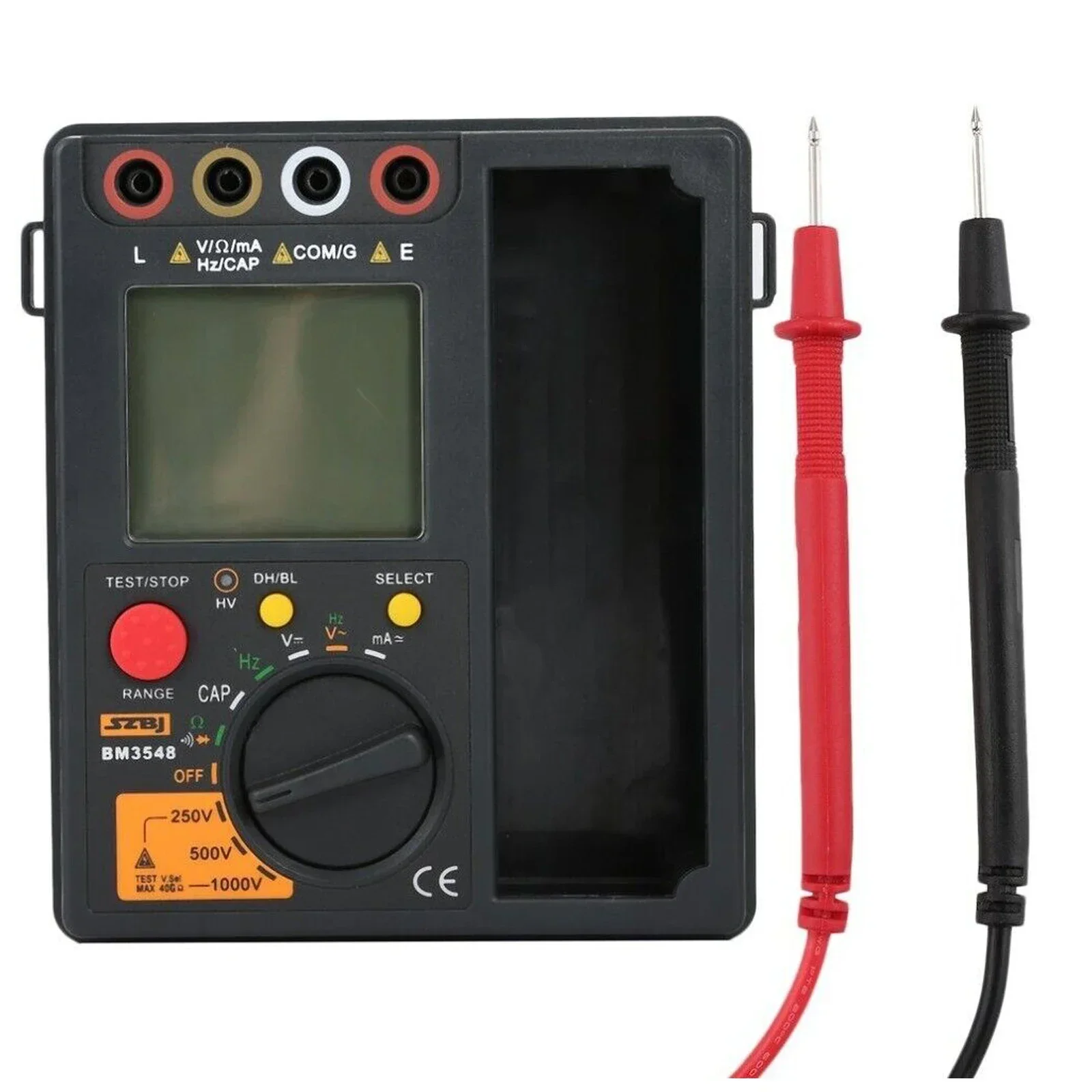 

Portable Insulation Resistance Meter Digital Megohmmeter Tester Electronic Components