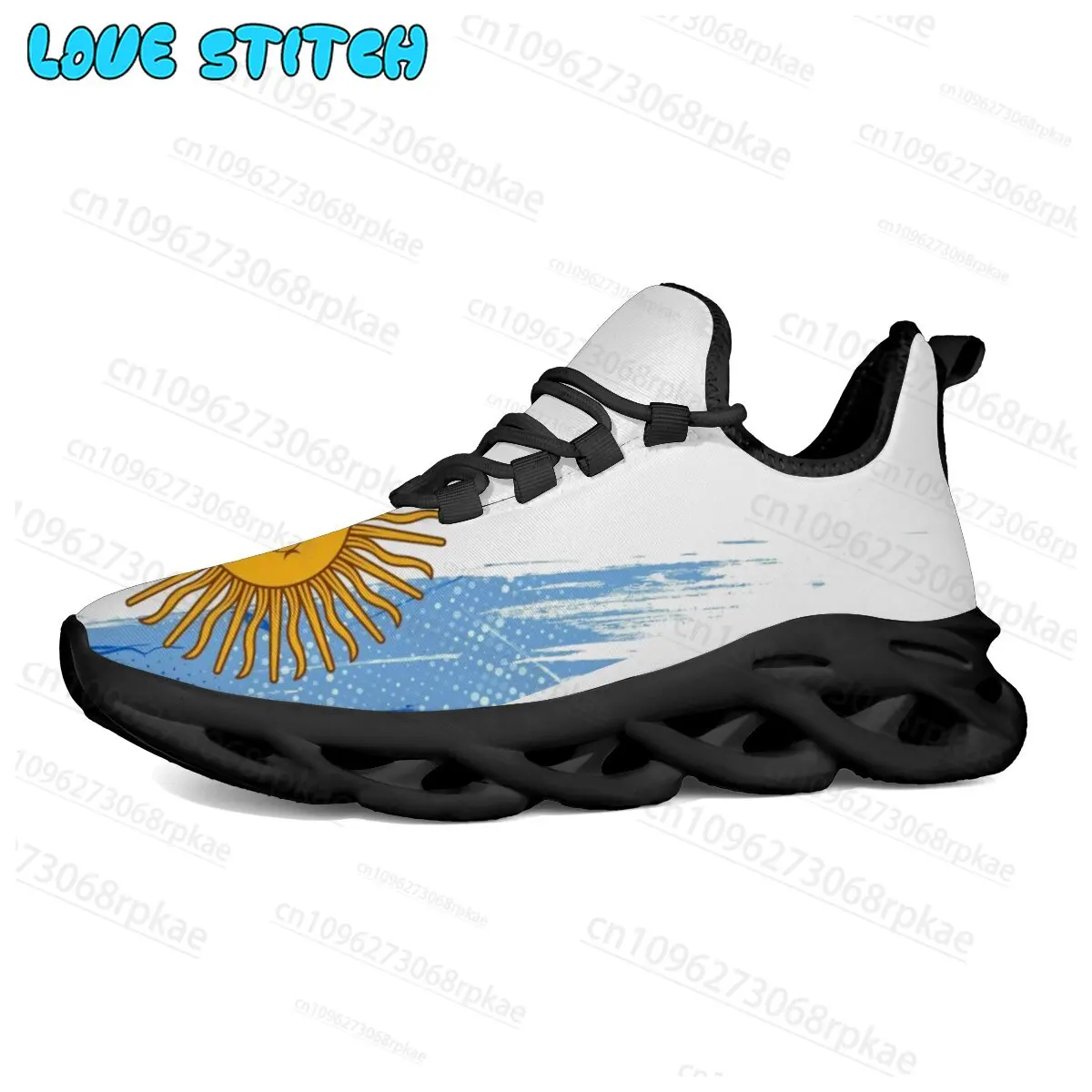 2026 Argentina Flag Trendy Walking Sneaker Teenager Boys Girls Popular Selection Suitable Outdoor Light Flat Shoes in Stock