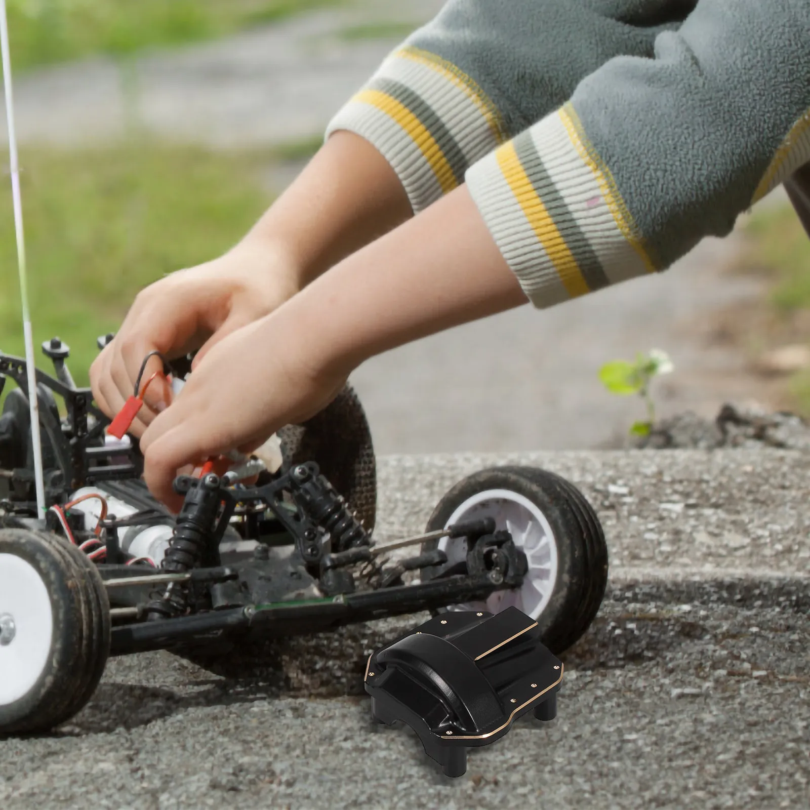 

Heavy Brass Rc Crawler Diff Cover Front Rear Axle Housing Black Finish Lowers Center Gravity Improves on