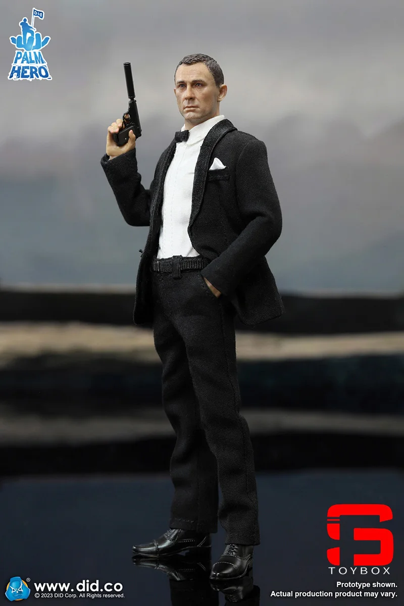 In Stock DID XT80018 1/12 MI6 Agent Action Figure Suit Ver. Palm Hero 14cm Male Soldier Action Figure Full Set Collectible Model