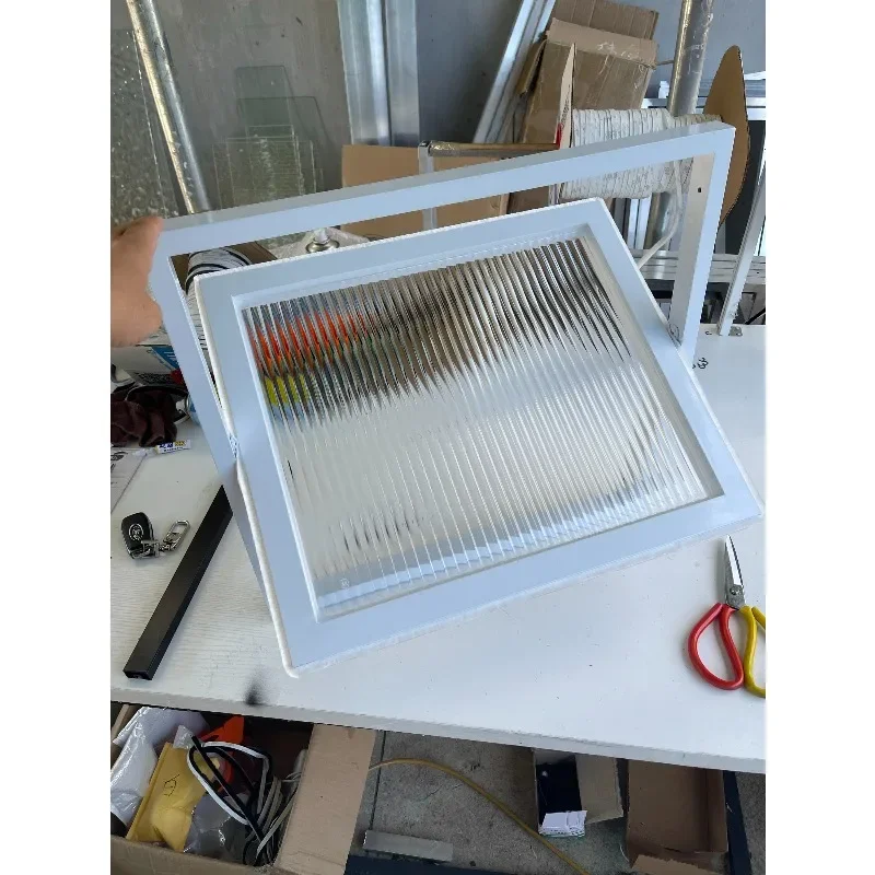Customized aluminum alloy dark guard up and down, left and right,Classical, ventilation window, Internet celebrity centra