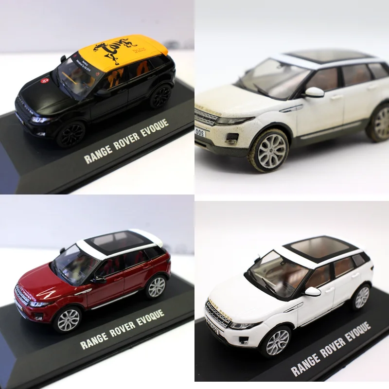 

Литой под давлением масштаб 1:43 Range Rover Evoque, модель автомобиля из сплава, Коллекционная игрушка, подарок, сувенир, украшение для дисплея