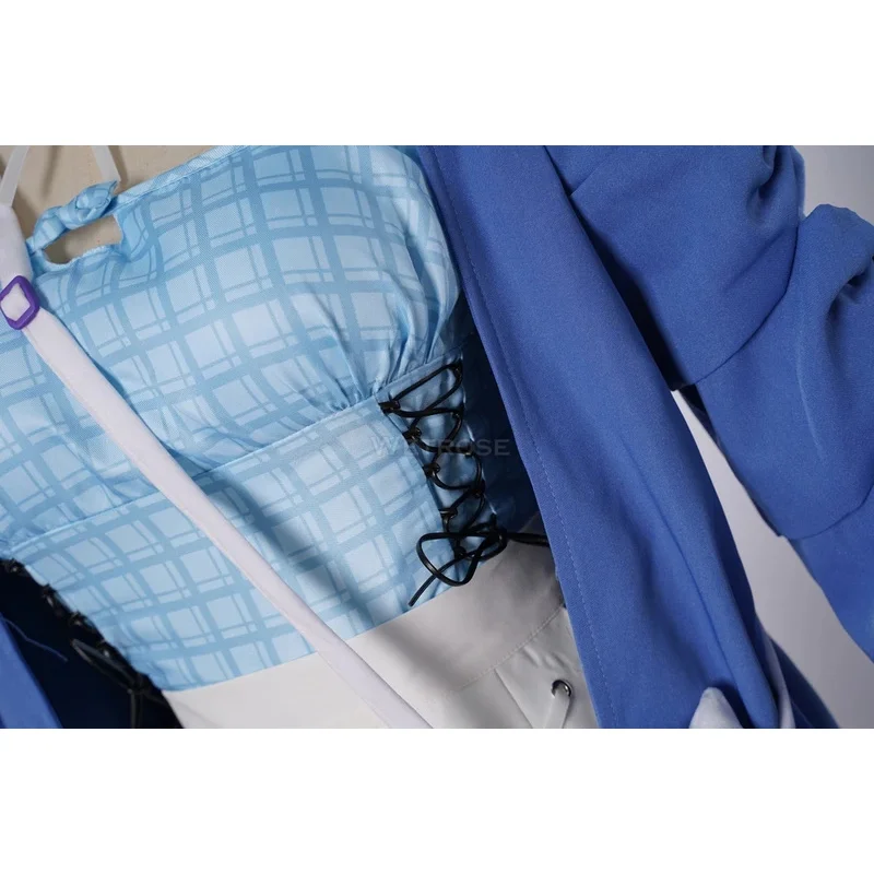 [Wetrose] متوفر في المخزون Fuwa Fuwawa Abyssgard أزياء تنكرية فستان يومي Hololive Holo Vtuber EN ملابس غير رسمية معطف عباءة