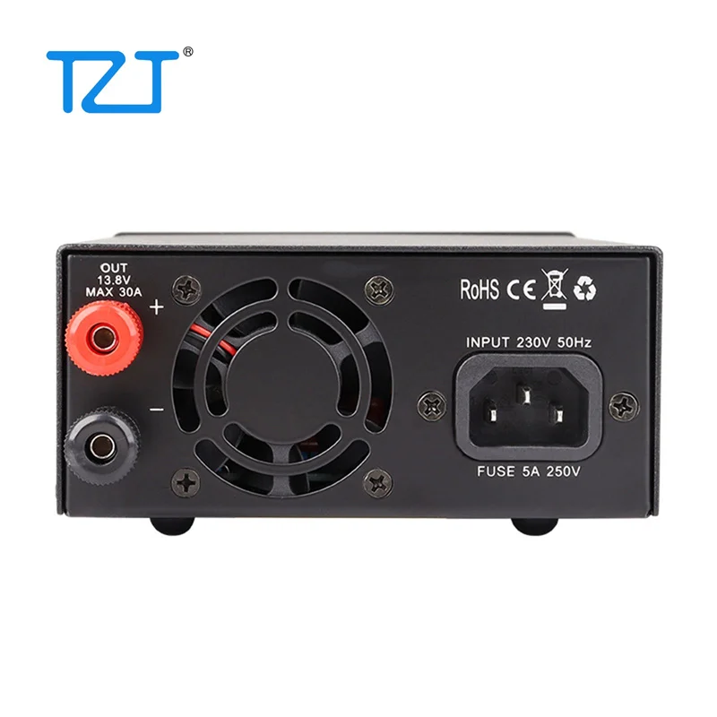 Fuente de alimentación conmutada TZT PS30SWVII PS30SW I IV PS30SWV, fuente de alimentación regulada de 30A con interfaz para Anderson para Radio HAM