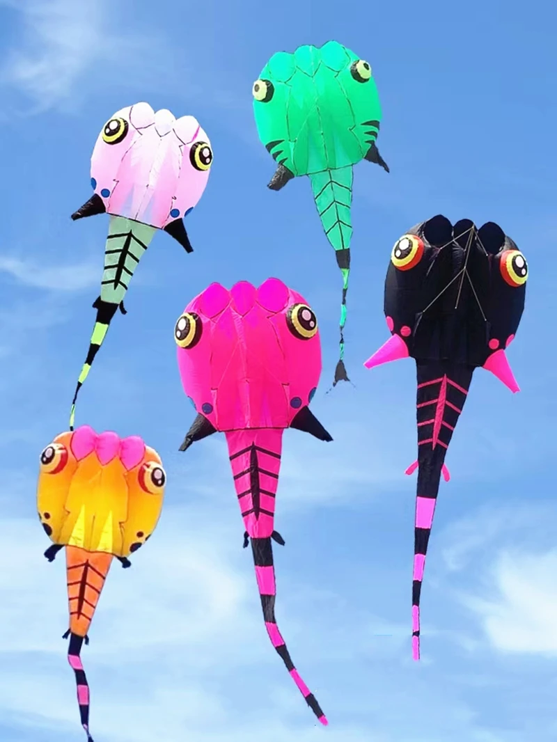 free shipping tadpole kite flying big soft kites fabric adults kites toy octopus factory parachute kite line winder windsurfing