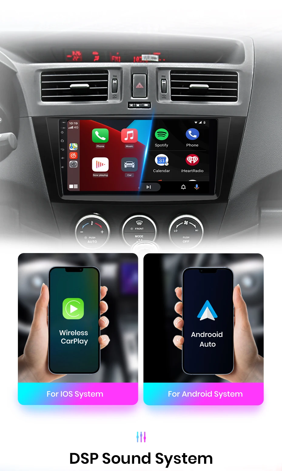 Android Autoradio für Mazda 5 2011-2015 GPS Stereo Multimedia