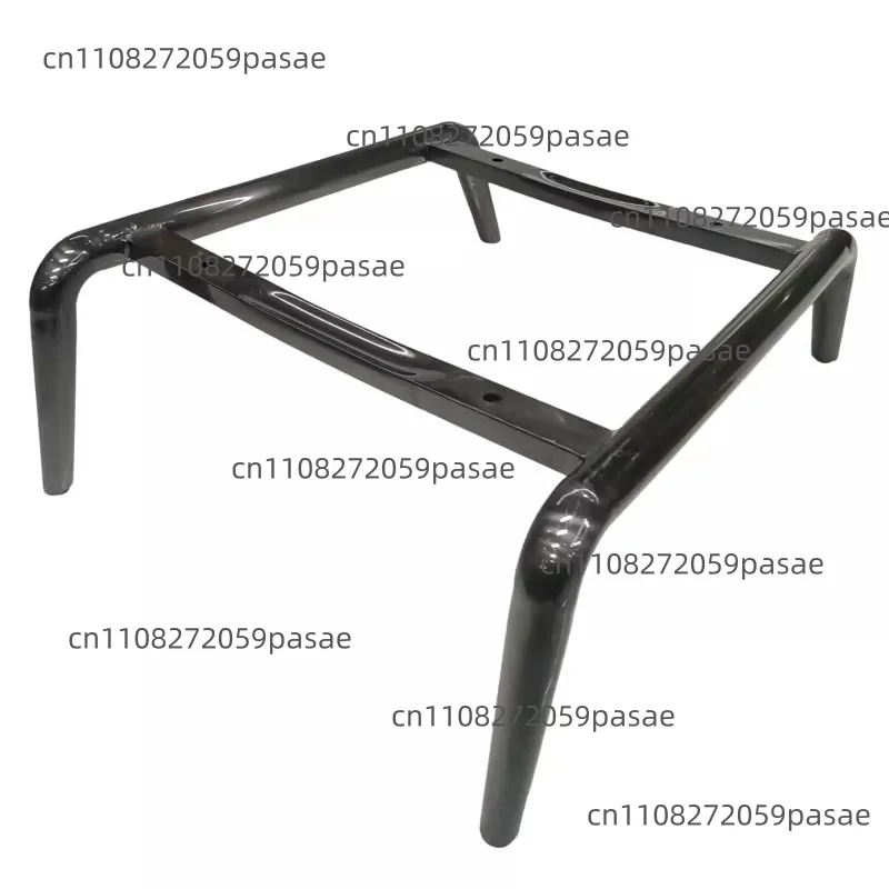 Stainless steel single chair sofa foot frame lounge seat rack wrought iron chair foot sofa leg black titanium chair frame