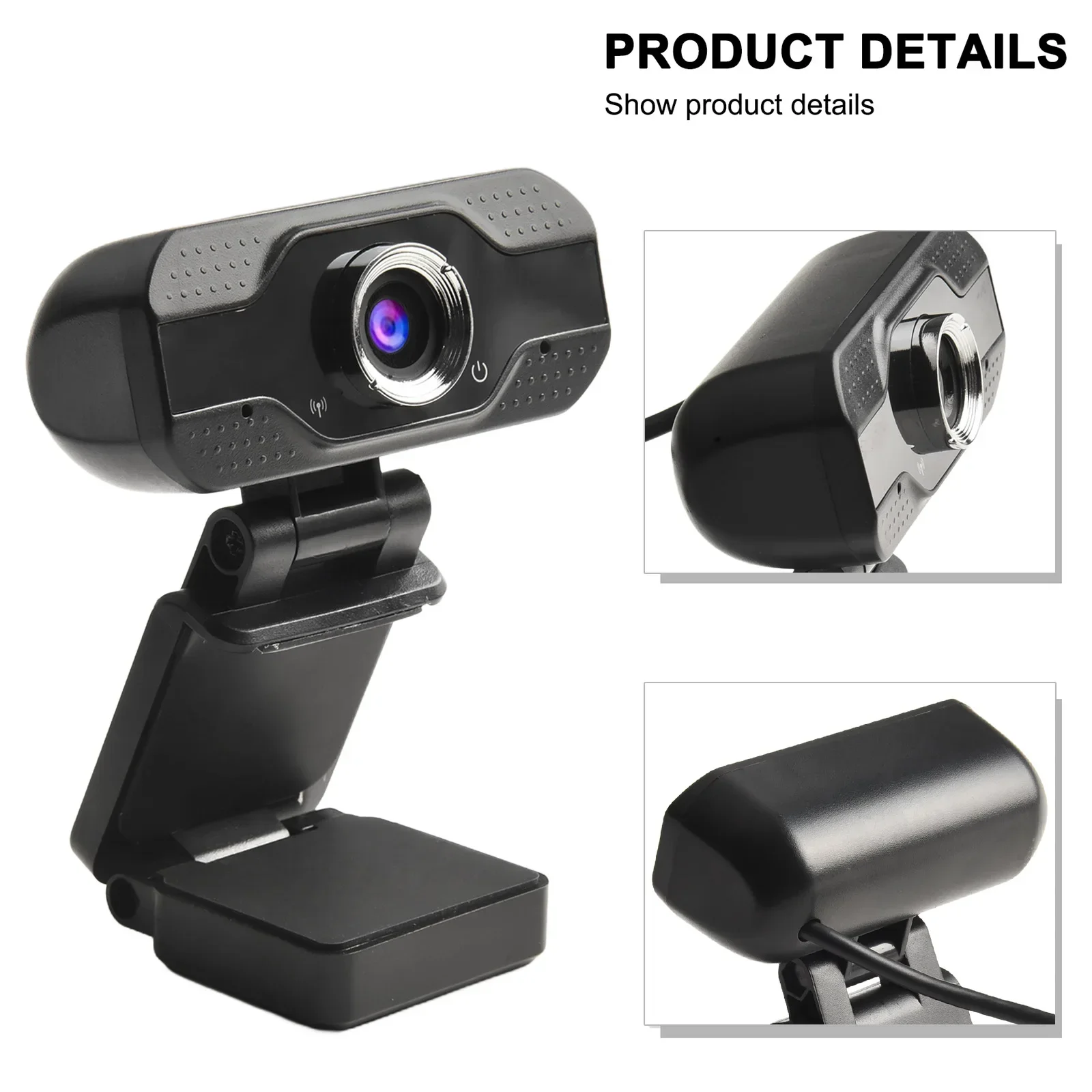 Webcam Computer Camera Professional 1080P HD Computer Webcam For Conferencing And Streaming USB Driver-Free Computer Camera