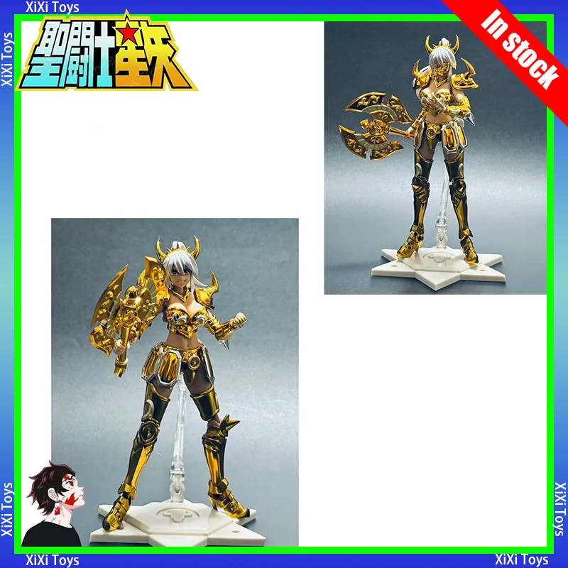 

Saint Seiya Myth Cloth EX Taurus Erica Holy Contract Female Zodiac Knight Action Figure Model Great Toys in Stock