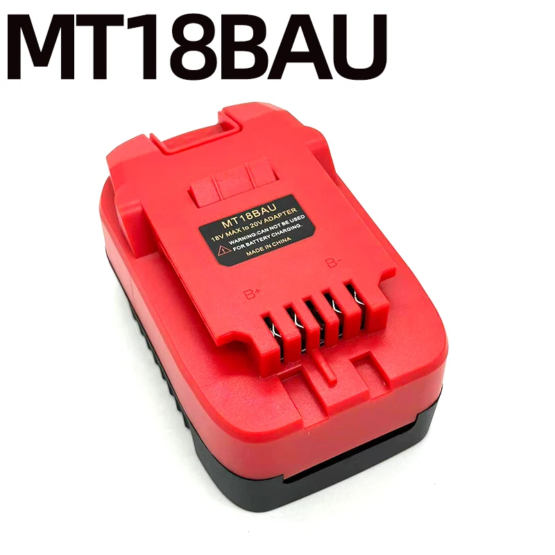 MT18BAU Battery Adapter Suitable for Bauer 20V Power Tools Converts for Makita 18V Li-ion Battery for Bauer 20V Li-ion Batteries