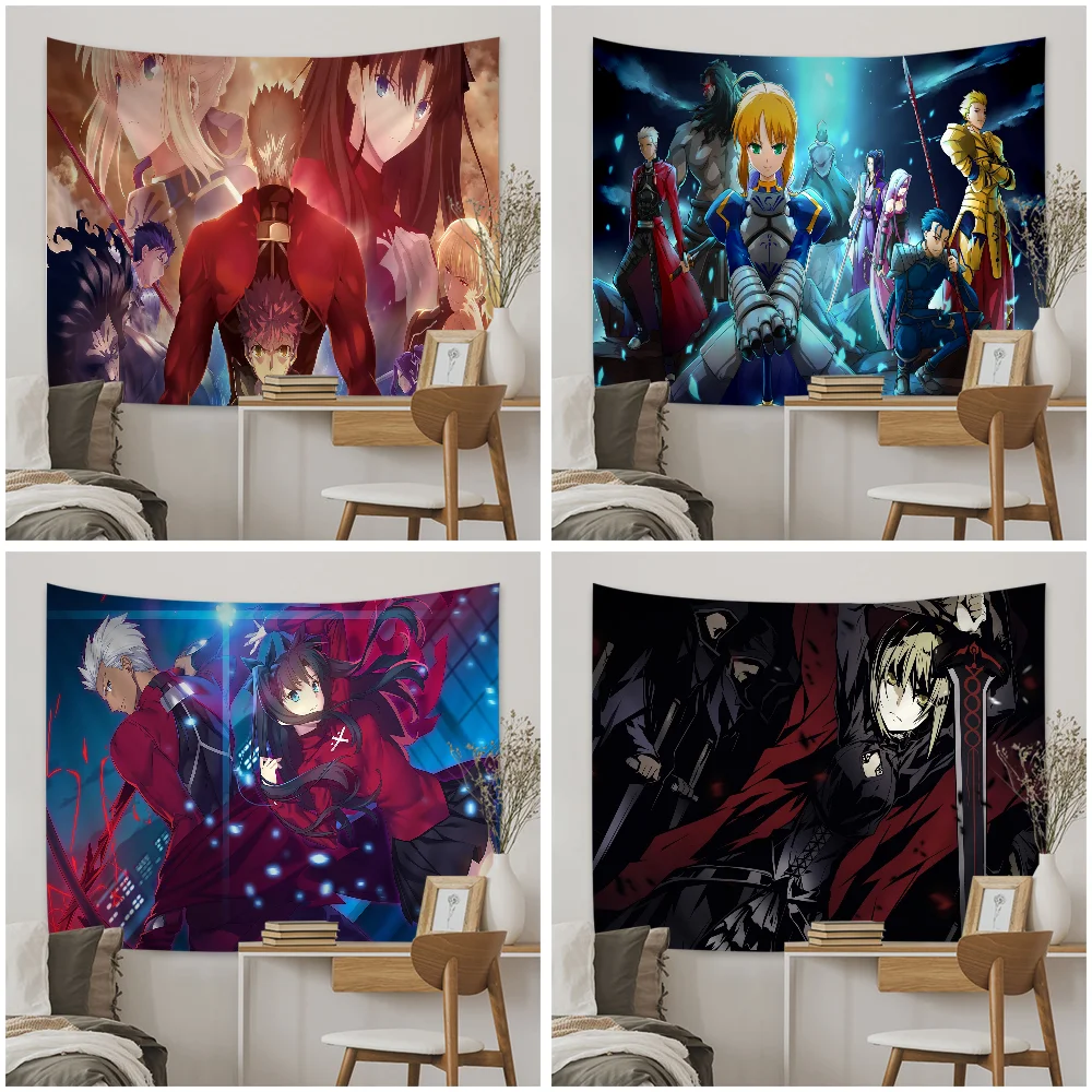 

Fate Stay Night Hanging Bohemian Tapestry Cheap Hippie Wall Hanging Bohemian Wall Tapestries Mandala Wall Hanging Home Decor