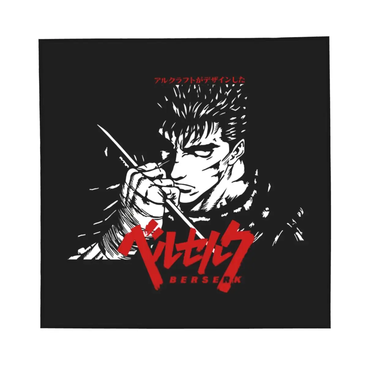 Custom B-Berserks Headband Wrist Hairwrap Ceremonies Men Women Soft Hairband Brand Warriors Imprinted Comic Bandana